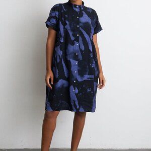 Osei Duro Bata Dress in Rorschach